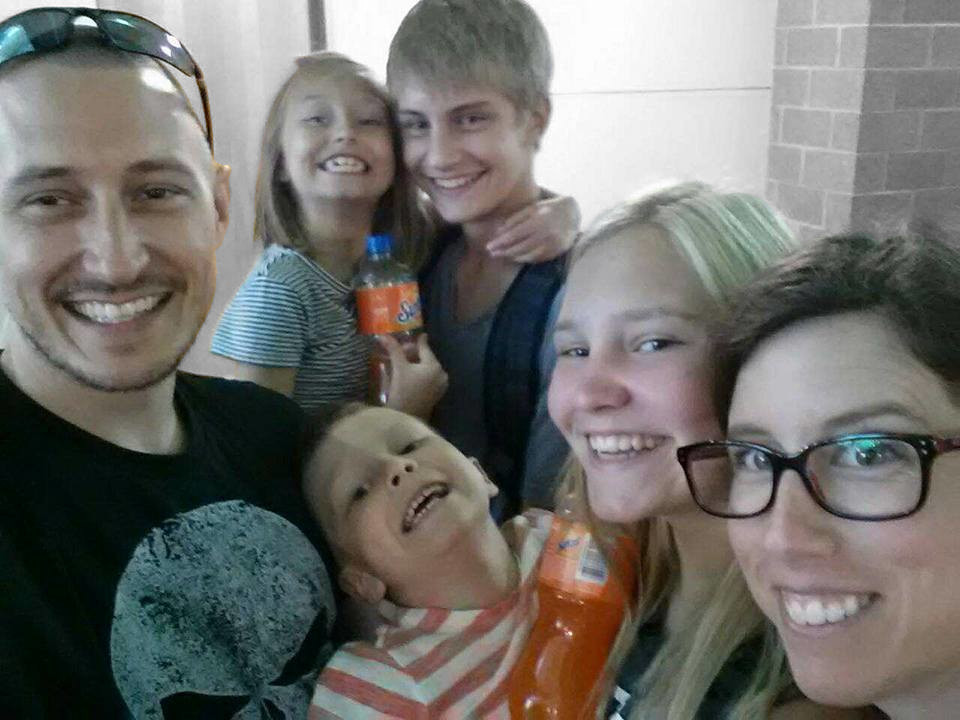 Myself, wife, and our four kids